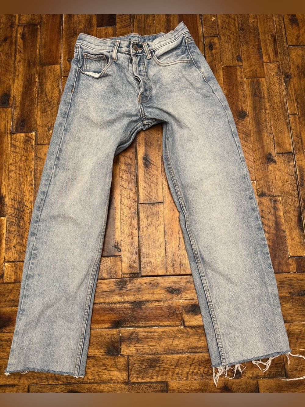 Brandy Melville John Galt RR130 Low Rise 90s Straight Leg Jeans - Size S